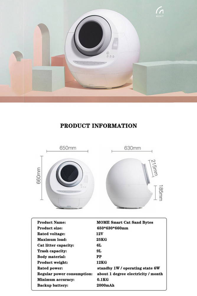 battery powered litter box