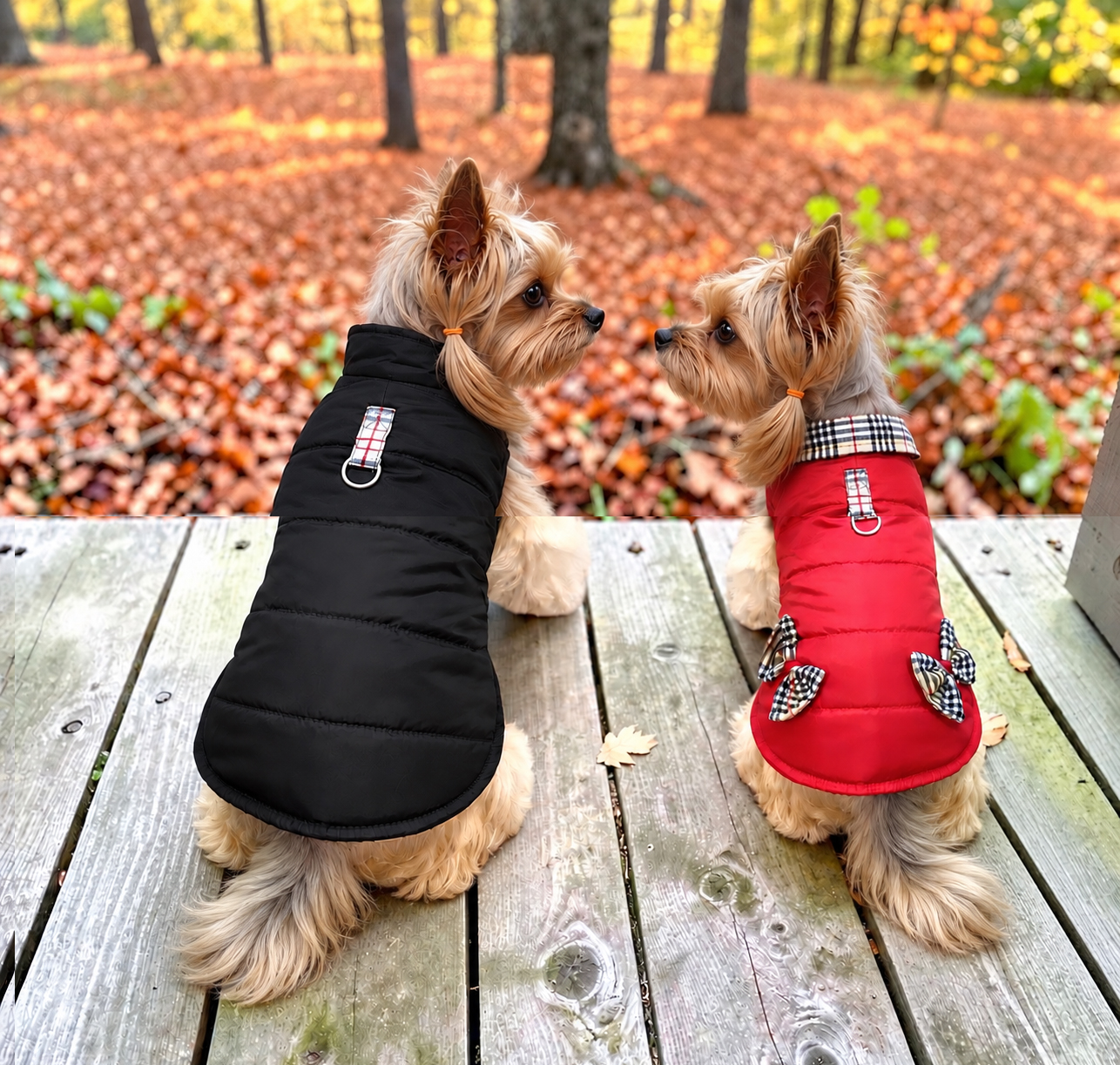 Winter coats or jacket for Cat & Dog Red